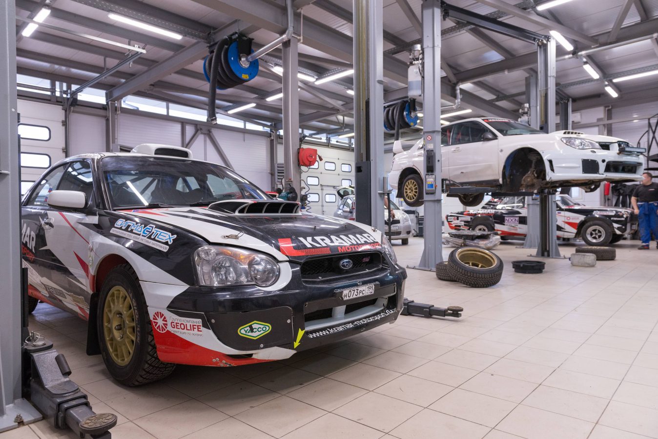 сервис спортивной команды kramar motorsport