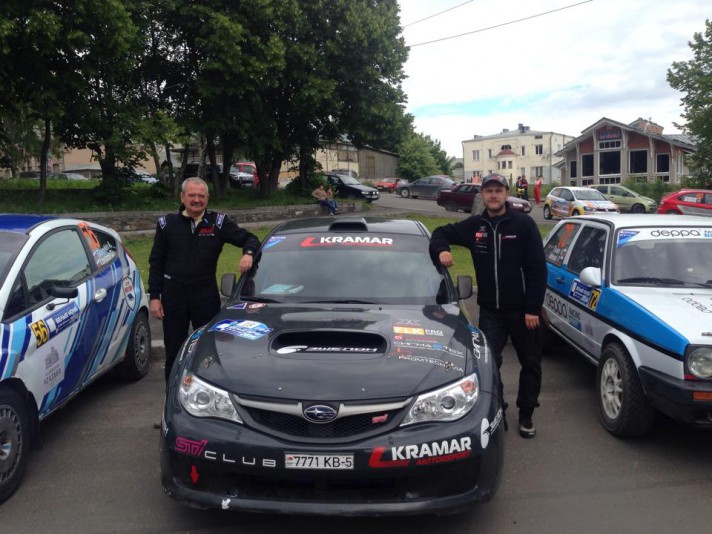 Старт Ралли Белые Ночи 2014