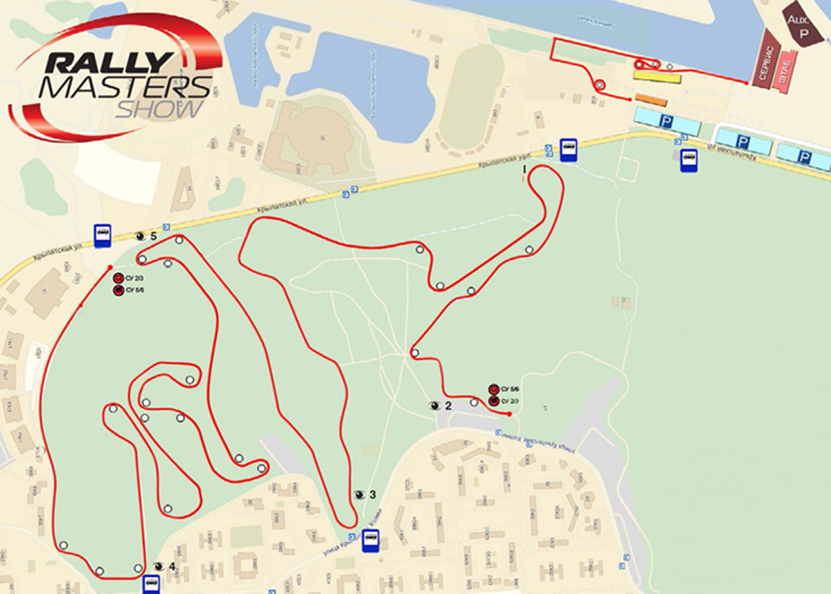 rally master show 2015 дорожная карта