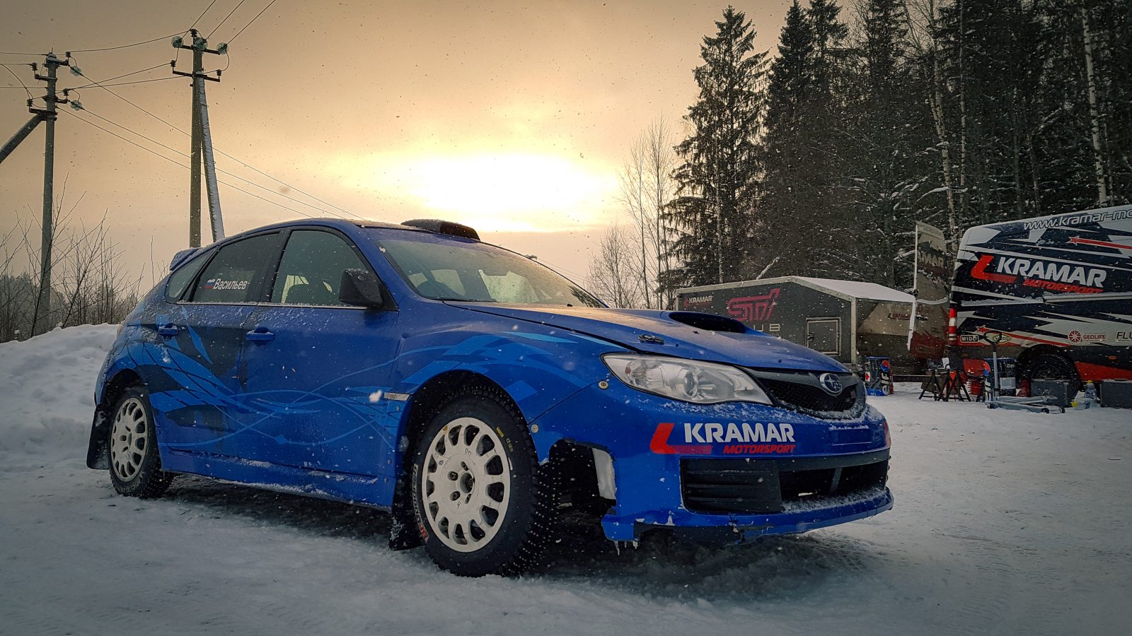 РАЛЛИ ПЕНО 2017 kramar-motorsport Subaru
