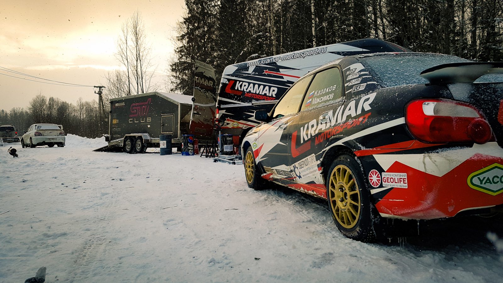 РАЛЛИ ПЕНО 2017 kramar-motorsport Subaru